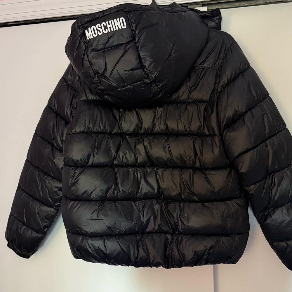 NWT Moschino Printed puffer jacket Sz 14 - Picture 10 of 10